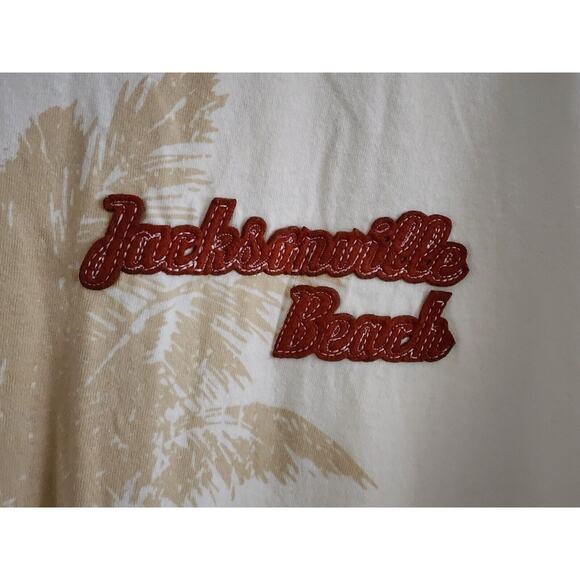 SHIRT-JACKSONVILLE BEACH-Swim Cover Up-Beach Shirt-Unique Design-Size 2XL - Picture 5 of 16